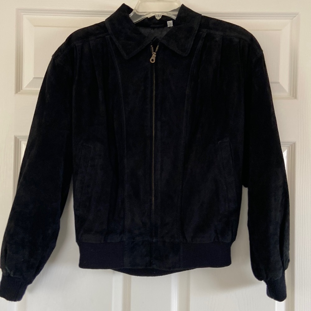 Preston & York suede size XS black jacket